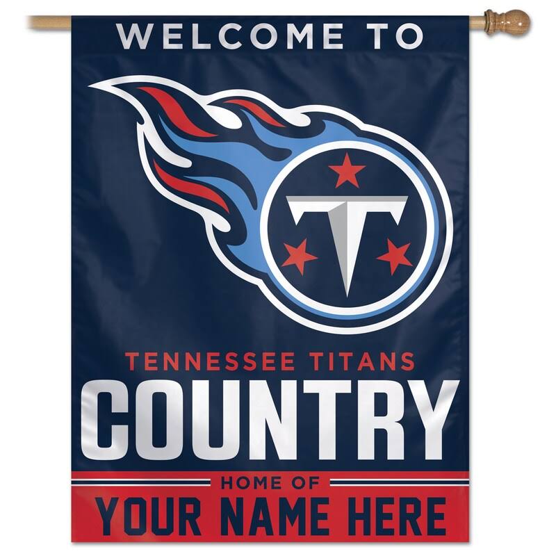 Tennessee Titans 27 x 37 Vertical Banner F5538