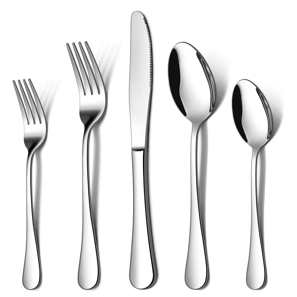 20 Piece Stainless Steel Silverware Set B32270
