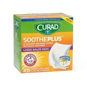 Gauze Pads with Baking Soda, 4x22 x 4 S82690