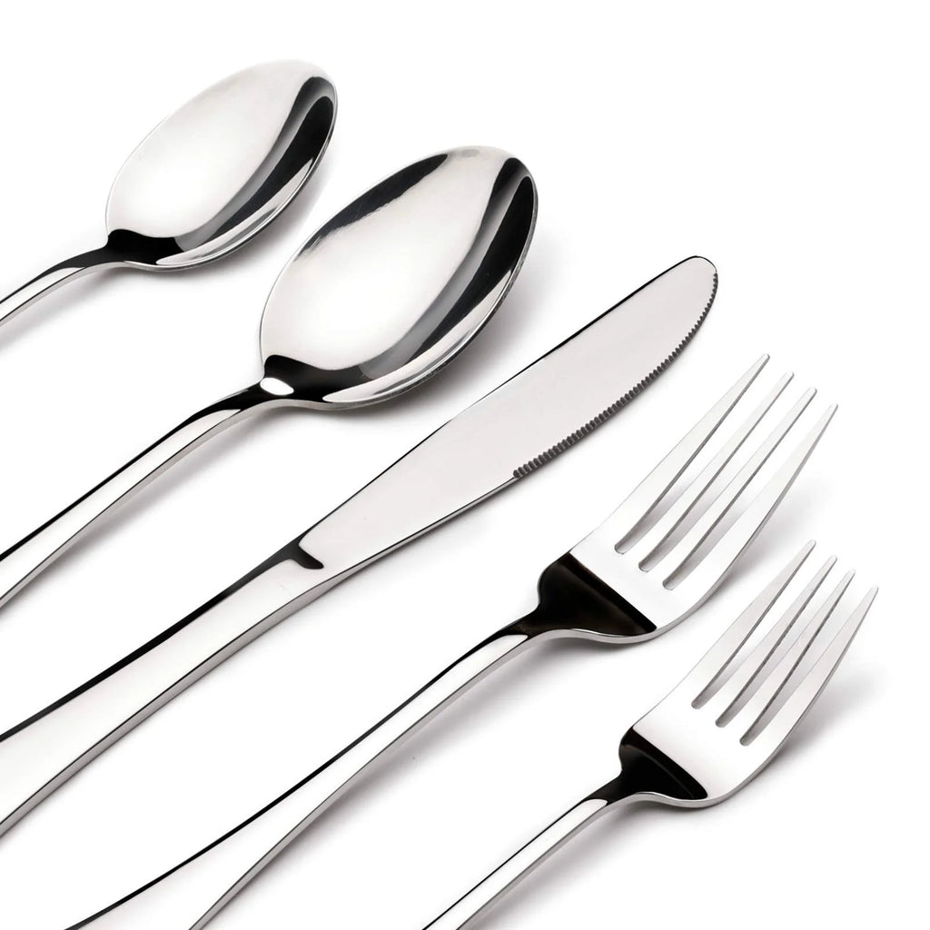 20 Piece Stainless Steel Silverware Set B32270