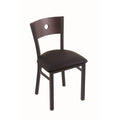 Black Wrinkle Finish Vinyl Seat Chair T26933