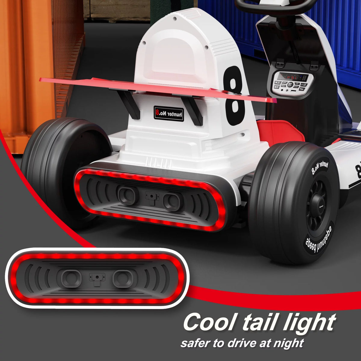12V Battery Powered Electric Go Kart Ride on Car H6023