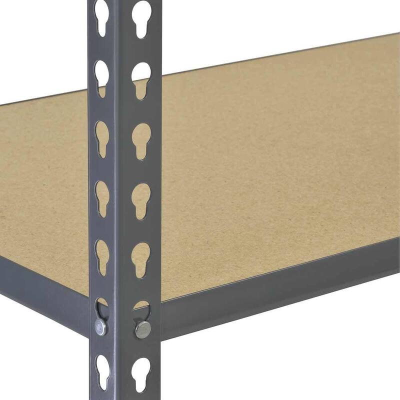 4 Tier Adjustable Steel Shelving Unit Q8572
