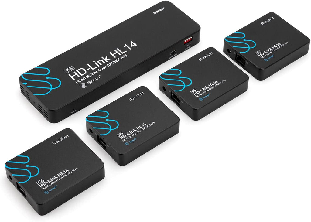 1x8 HDMI Splitter Over Cat5e/6, 160 ft I624700