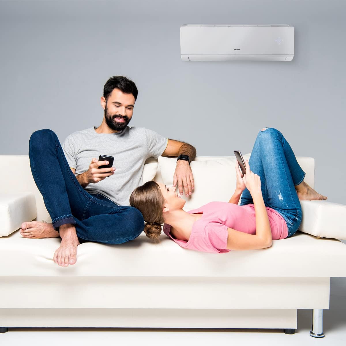 36,000 BTU Tri-Zone Wall Mount Mini Split Air Conditioner Heat Pump R874